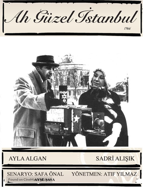 Ah G&uuml;zel Istanbul - Turkish DVD movie cover