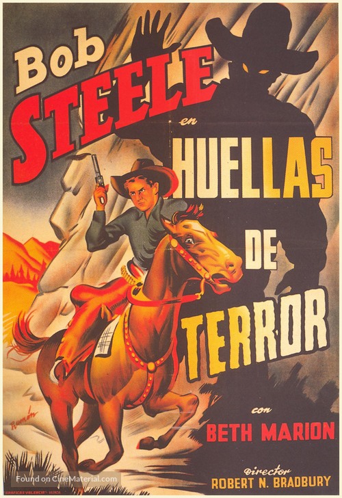 Trail of Terror - Spanish Movie Poster