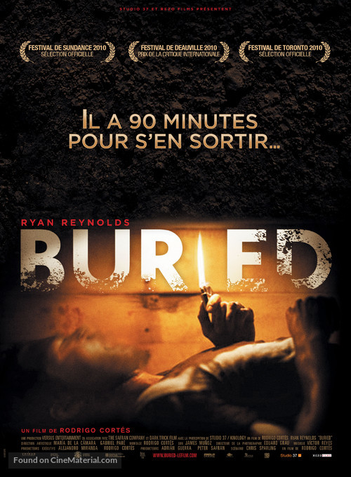 Buried - French Movie Poster