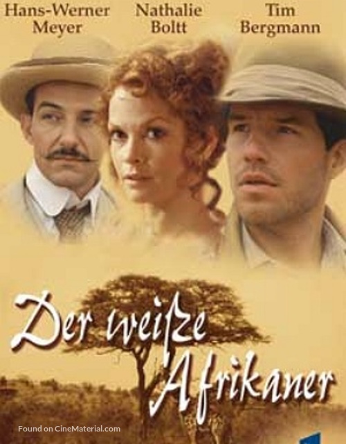 Der weisse Afrikaner - German poster