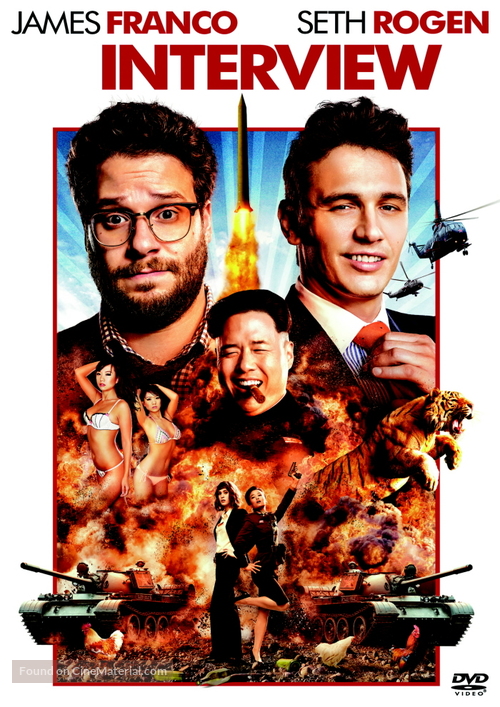 The Interview - Czech DVD movie cover