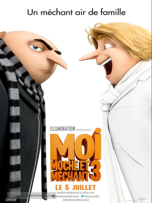 Despicable Me 3 - French Movie Poster