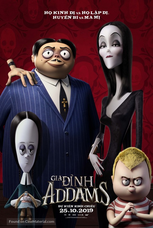 The Addams Family - Vietnamese Movie Poster