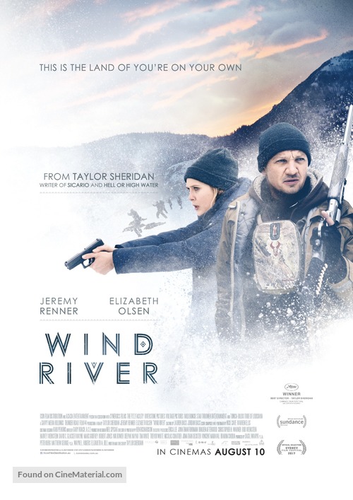 Wind River - Australian Movie Poster