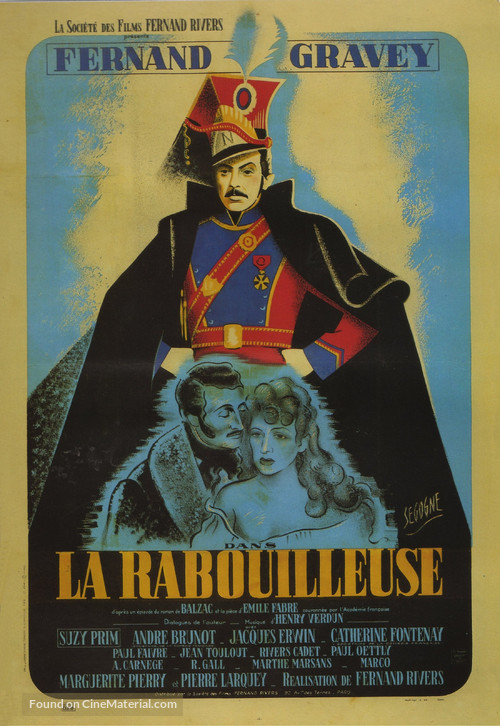 Rabouilleuse, La - French Movie Poster