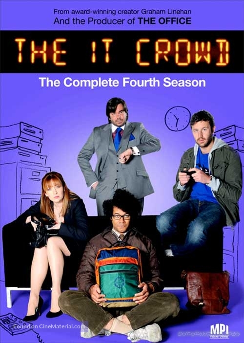 &quot;The IT Crowd&quot; - DVD movie cover