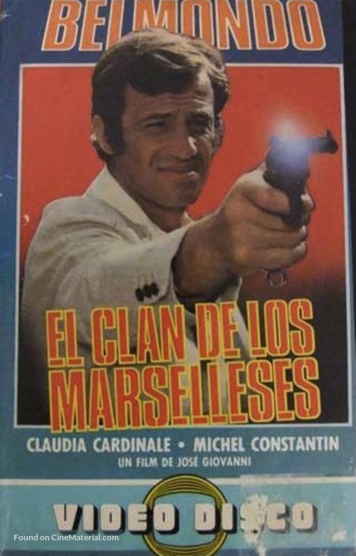La scoumoune - Spanish VHS movie cover