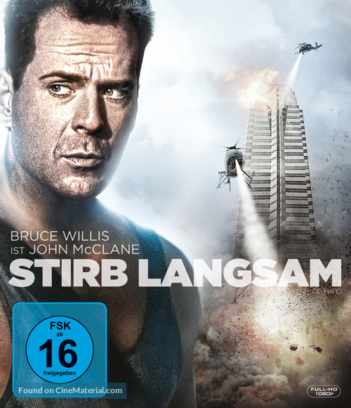 Die Hard - German Blu-Ray movie cover