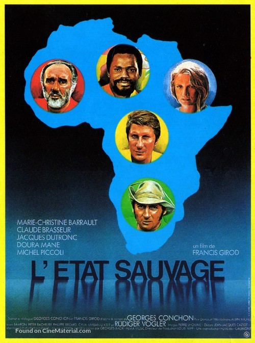 L&#039;&eacute;tat sauvage - French Movie Poster