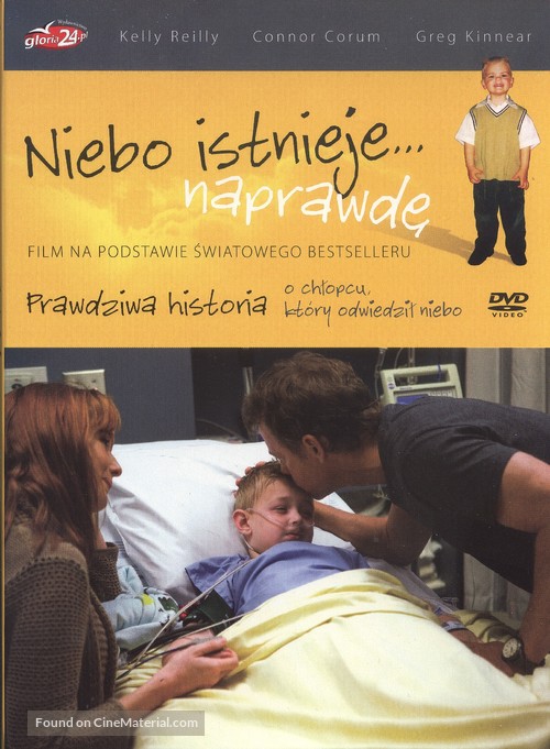 Heaven Is for Real - Polish DVD movie cover