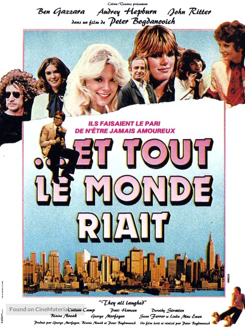 They All Laughed - French Movie Poster