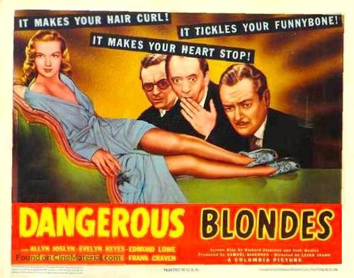 Dangerous Blondes - Movie Poster
