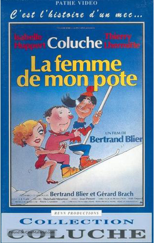Femme de mon pote, La - French VHS movie cover