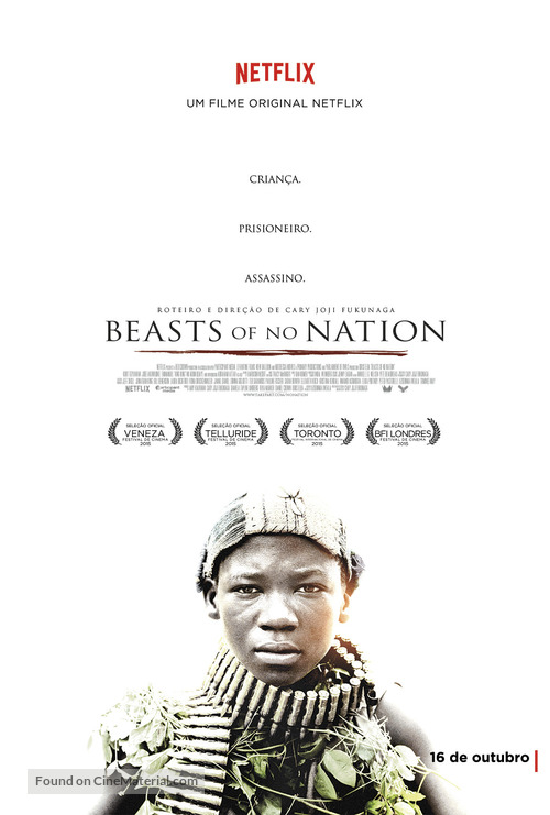 Beasts of No Nation - Brazilian Movie Poster