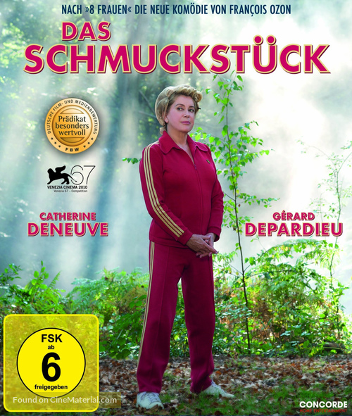 Potiche - German Blu-Ray movie cover