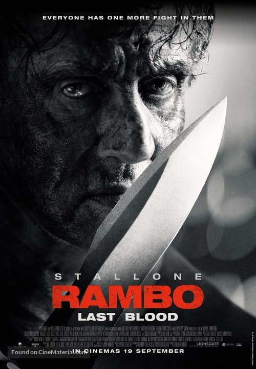 Rambo: Last Blood - Malaysian Movie Poster