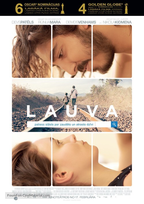 Lion - Latvian Movie Poster