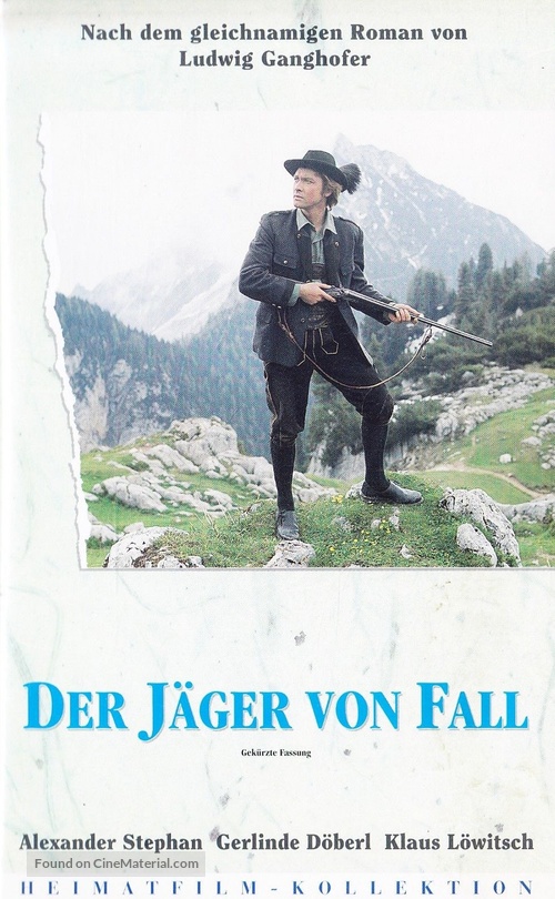 Der J&auml;ger von Fall - German VHS movie cover