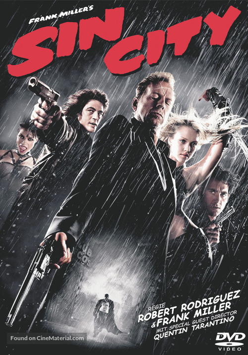 Sin City - German DVD movie cover