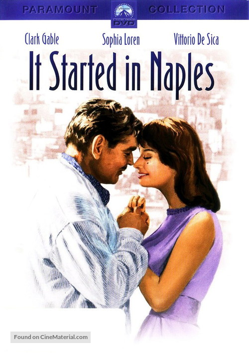 It Started in Naples - DVD movie cover
