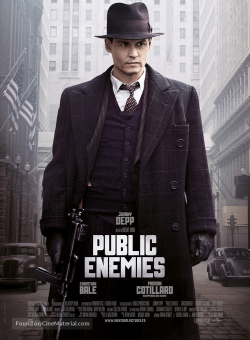 Public Enemies - French Movie Poster