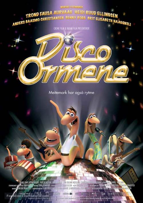 Disco ormene - Norwegian Movie Poster
