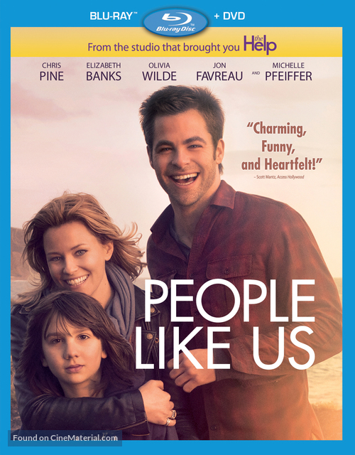 People Like Us - Blu-Ray movie cover