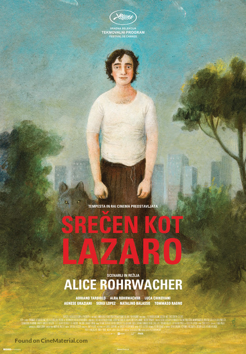 Lazzaro felice - Slovenian Movie Poster