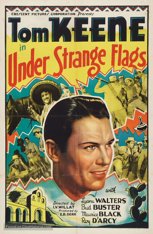 Under Strange Flags - Movie Poster