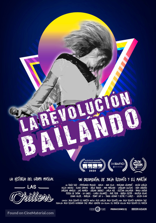 La revoluci&oacute;n bailando - Spanish Movie Poster