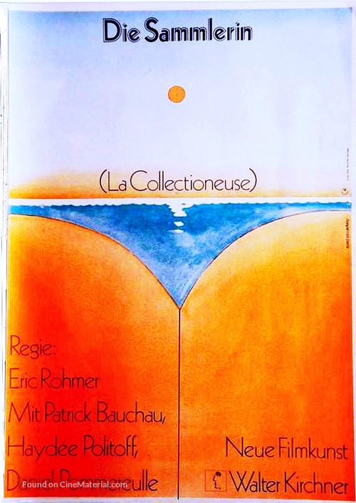 Collectionneuse, La - German Movie Poster