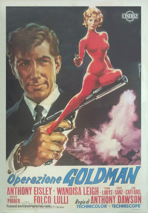 Operazione Goldman - Italian Movie Poster