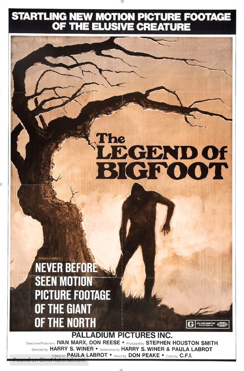 The Legend of Bigfoot - Movie Poster