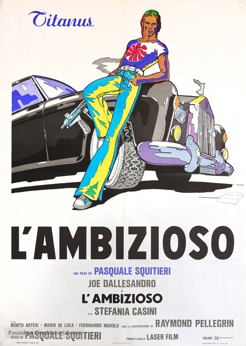 L&#039;ambizioso - Italian Movie Poster