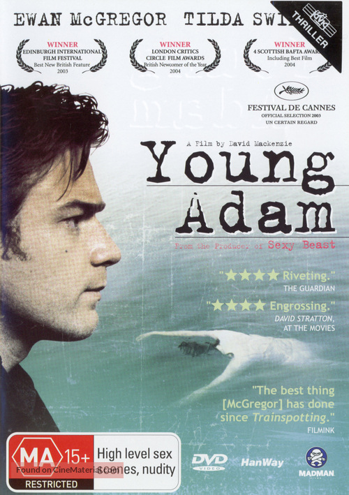 Young Adam - Australian Movie Cover