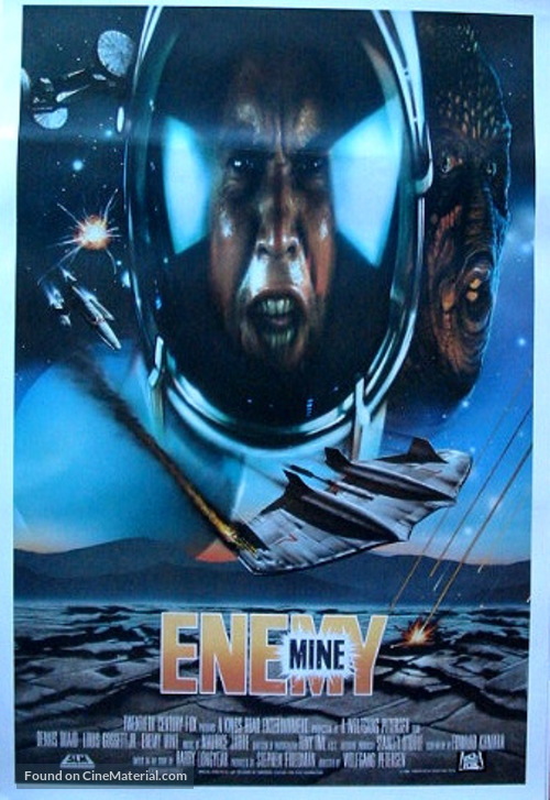 Enemy Mine - Swedish Movie Poster