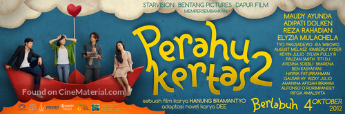 Perahu kertas 2 - Indonesian Movie Poster