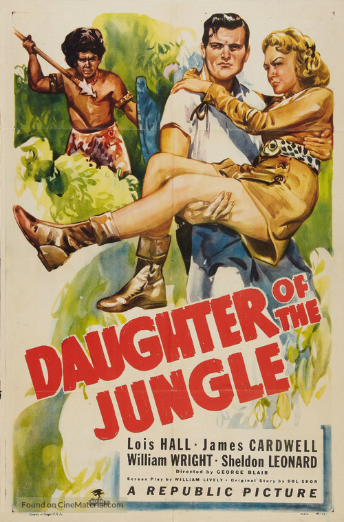 Daughter of the Jungle - Movie Poster