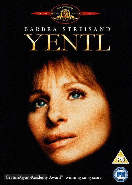 Yentl - British DVD movie cover