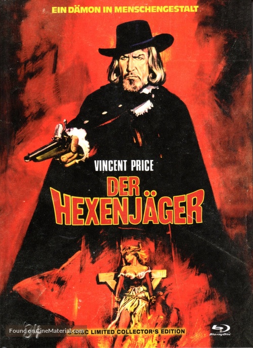Witchfinder General - German Blu-Ray movie cover