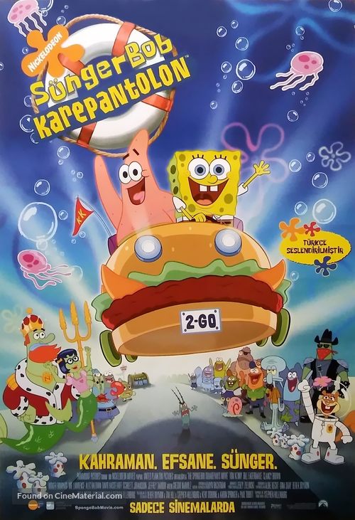 Spongebob Squarepants - Turkish Movie Poster