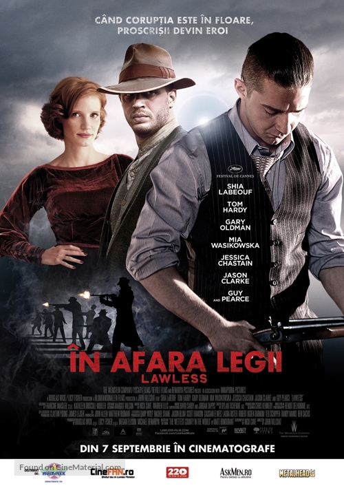 Lawless - Romanian Movie Poster