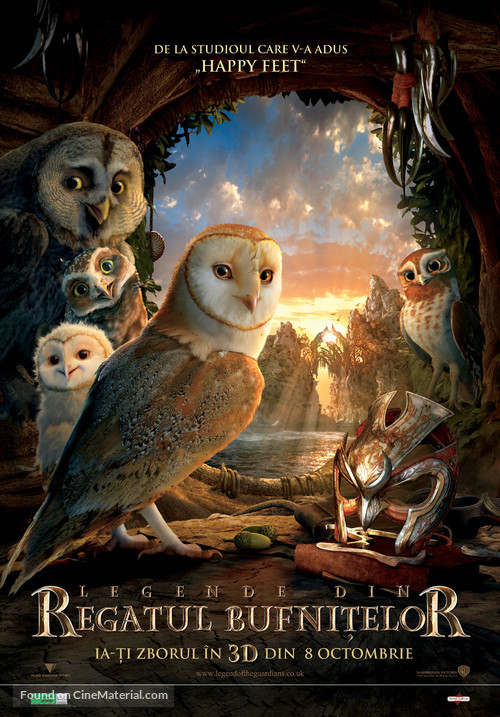 Legend of the Guardians: The Owls of Ga&#039;Hoole - Romanian Movie Poster