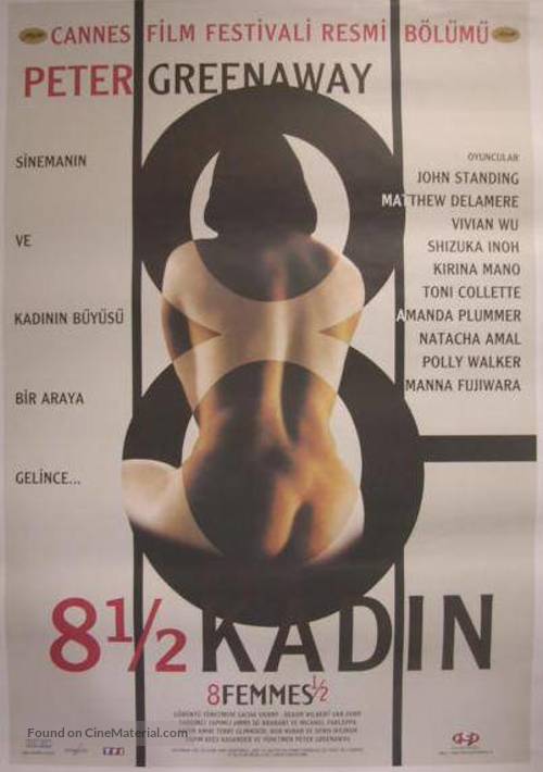 8 &frac12; Women - Turkish Movie Poster