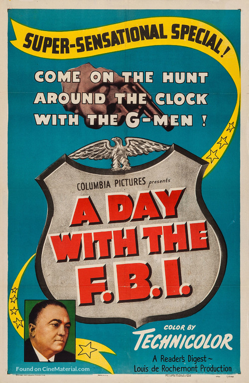 A Day with the F.B.I. - Movie Poster