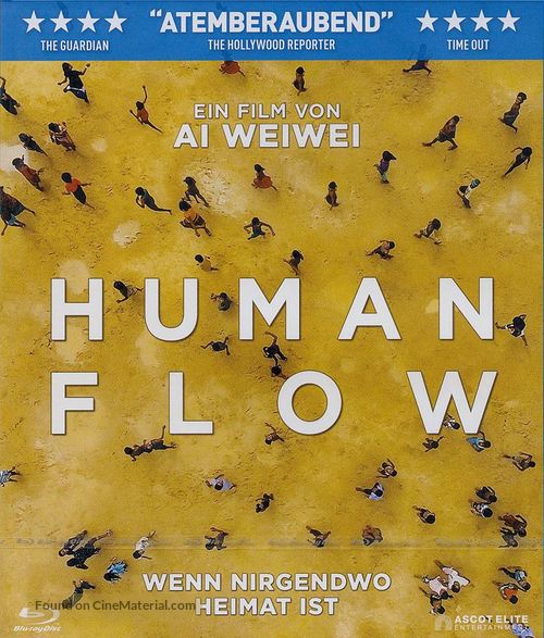 Human Flow - Swiss Blu-Ray movie cover