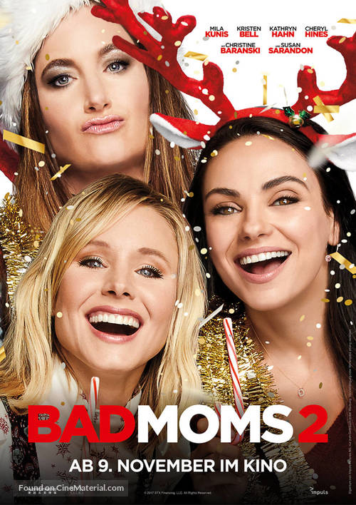 A Bad Moms Christmas - Swiss Movie Poster