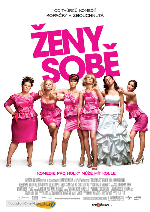 Bridesmaids - Czech Movie Poster