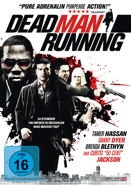 Dead Man Running - German DVD movie cover