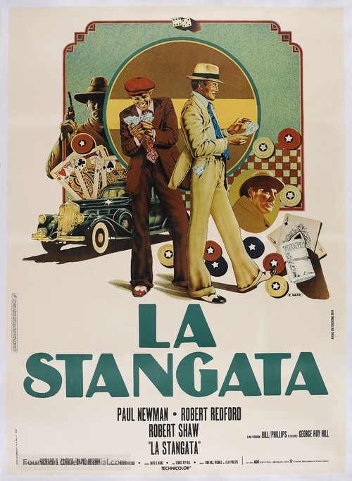 The Sting - Italian Movie Poster